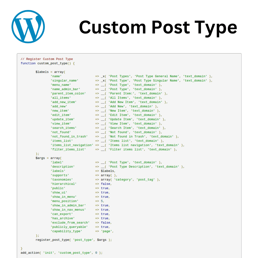 Advanced Content Creation: Utilizing Custom Post Types and Taxonomies